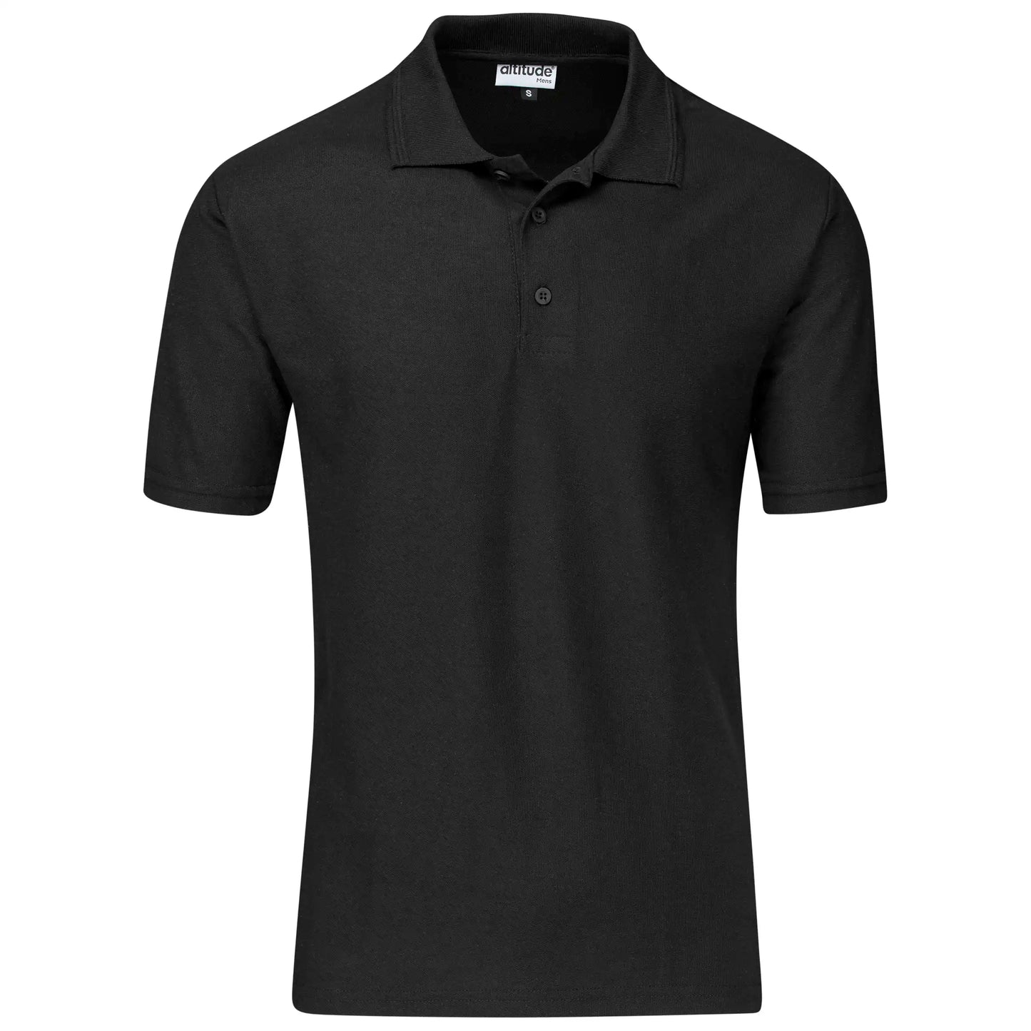 Mens basic pique golf shirt