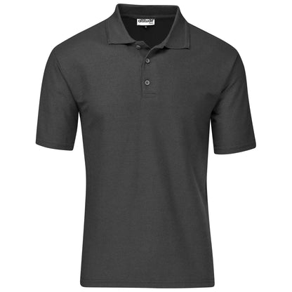 Mens basic pique golf shirt