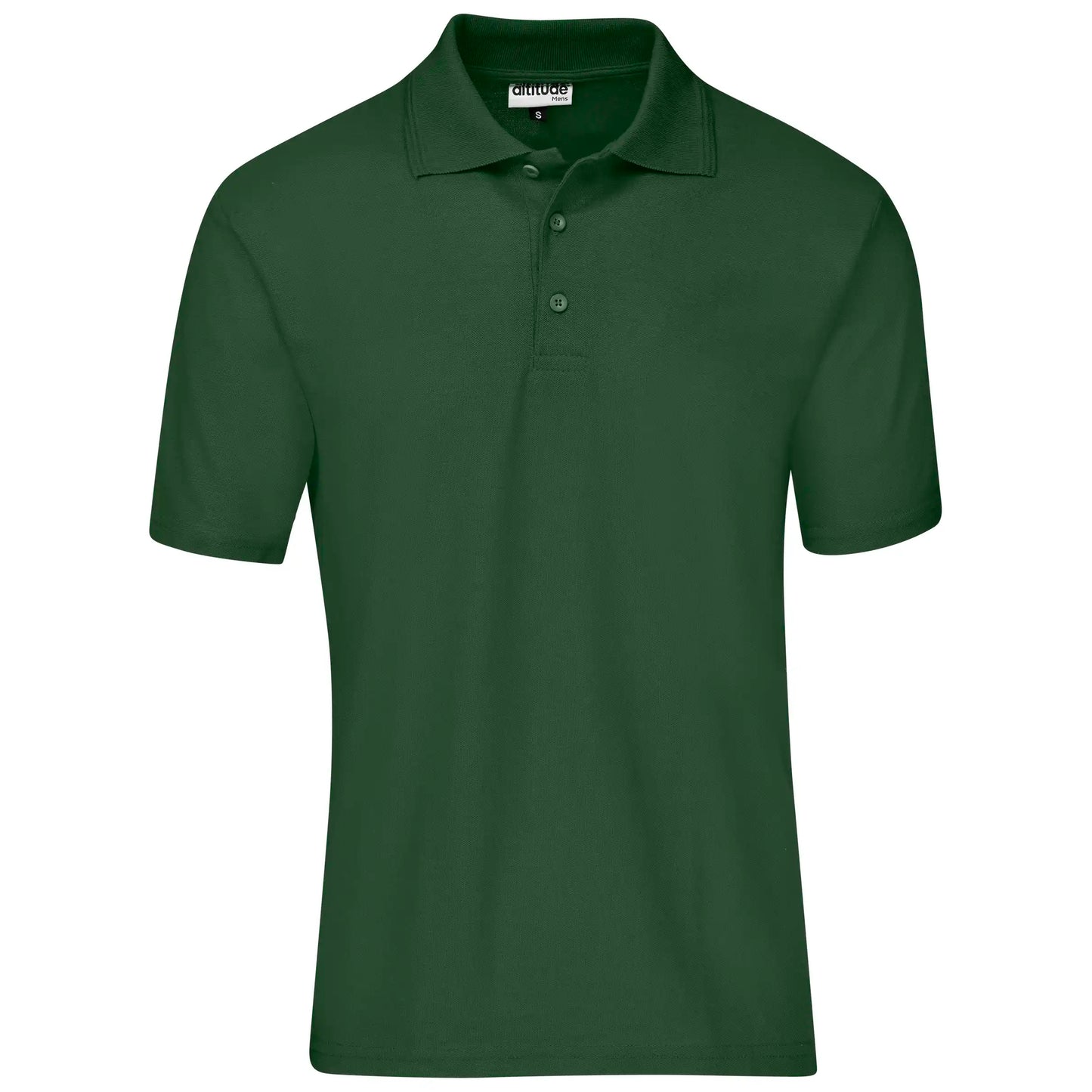 Mens basic pique golf shirt