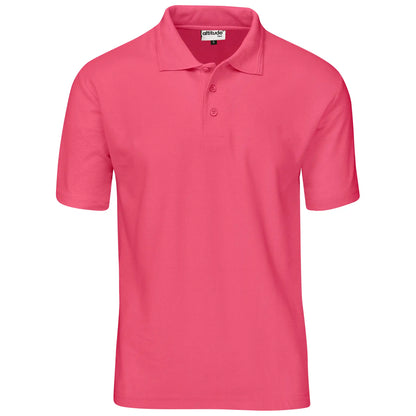 Mens basic pique golf shirt