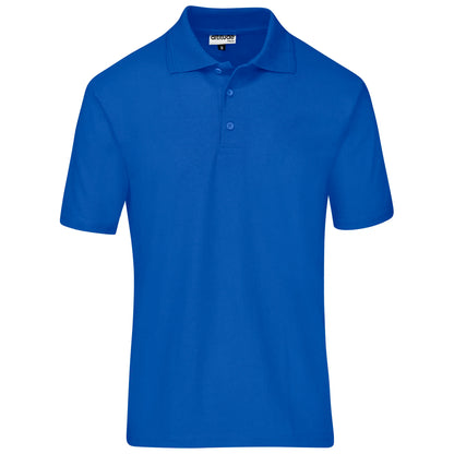 Mens basic pique golf shirt