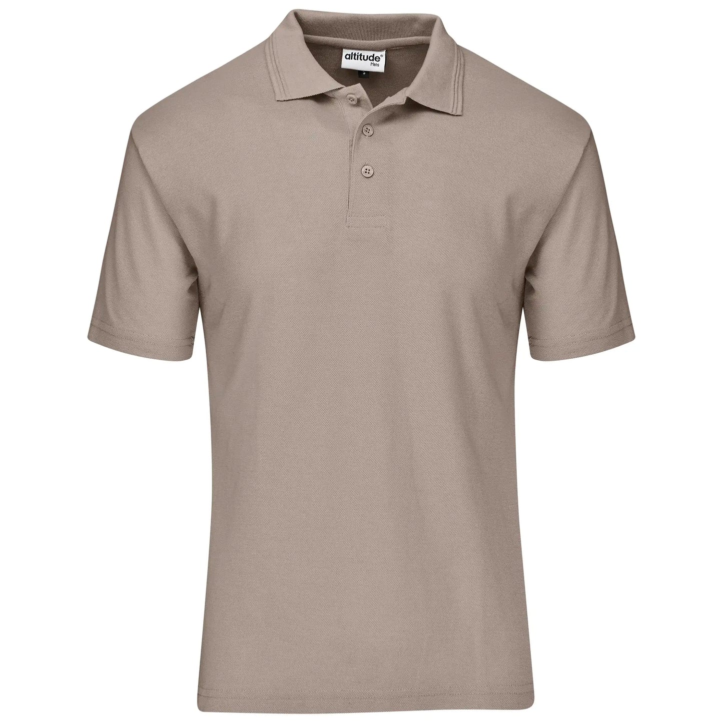 Mens basic pique golf shirt