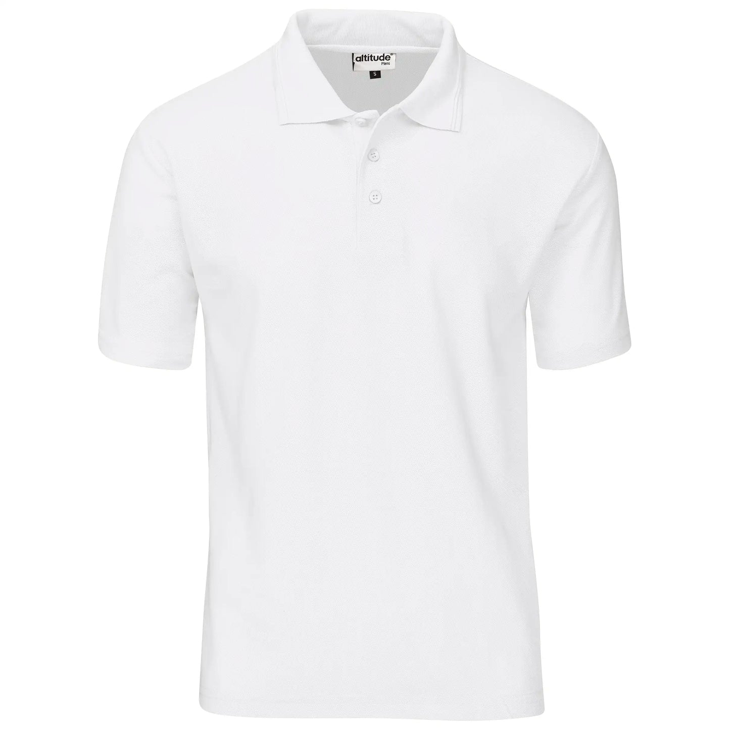 Mens basic pique golf shirt