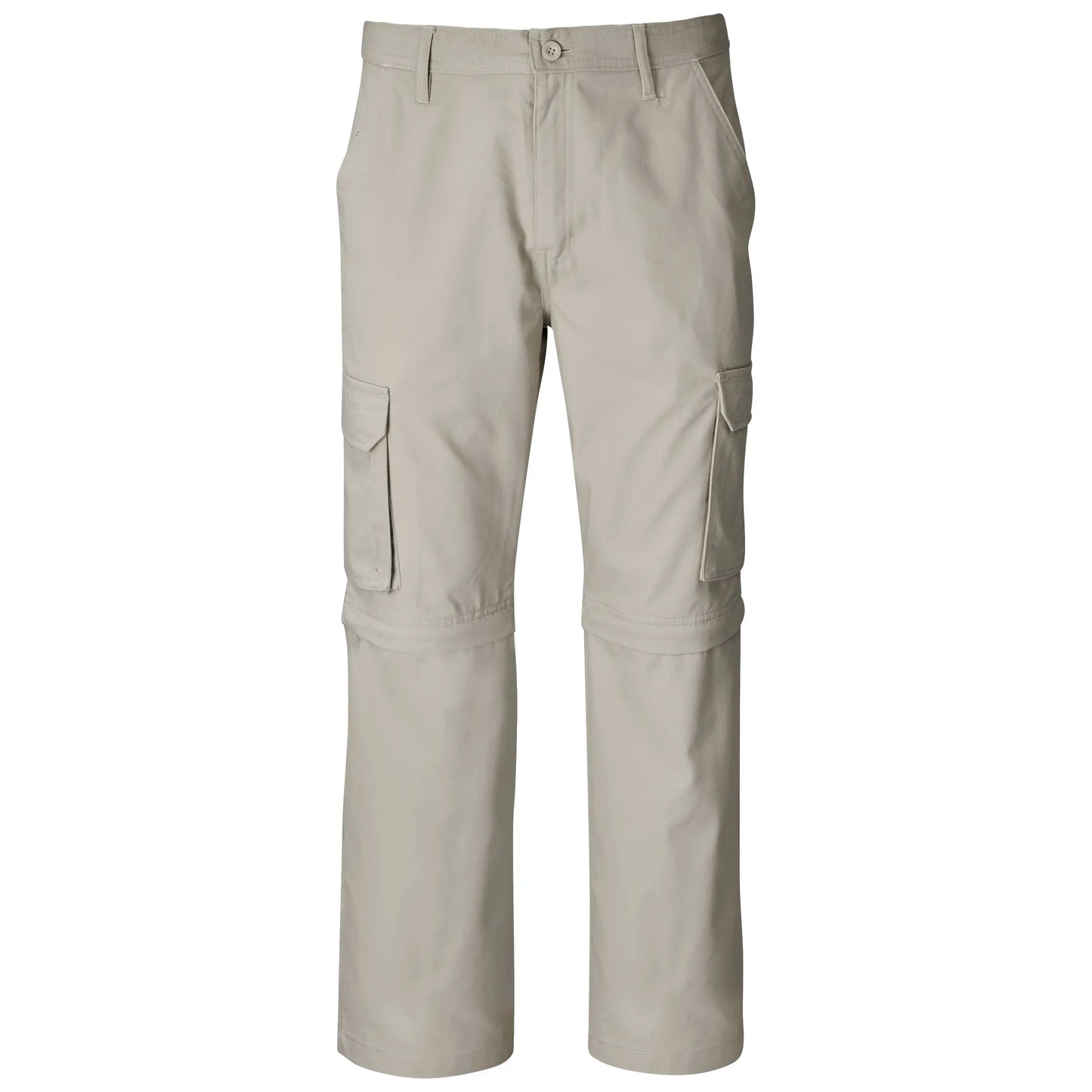 Mens cargo zip off pants