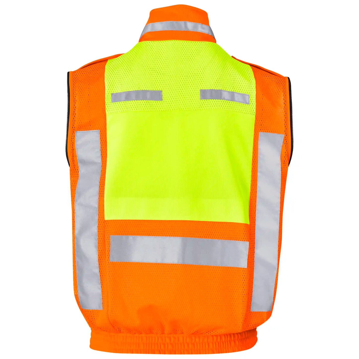 Metro two-tone hi-viz reflective zip-off jacket