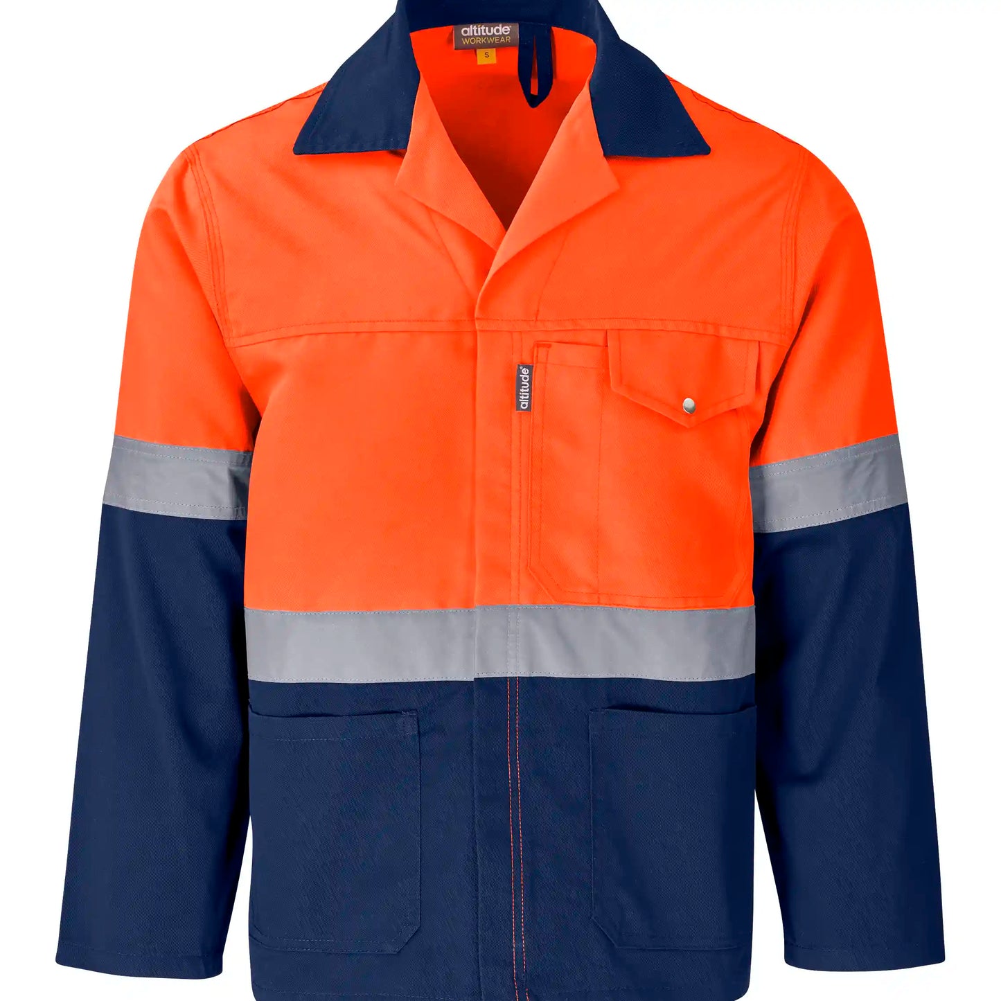 Traffic premium two-tone hi-viz reflective jacket